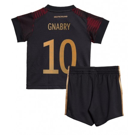 Jalkapallo Pelipaidat/Peliasut Saksa Serge Gnabry 10 Lasten Vieraspelipaita Mm-Kisat 2022 Jalkapallo Pelipaidat/Peliasut Saksa Serge Gnabry 10 Lasten Vieraspelipaita Mm-Kisat 2022